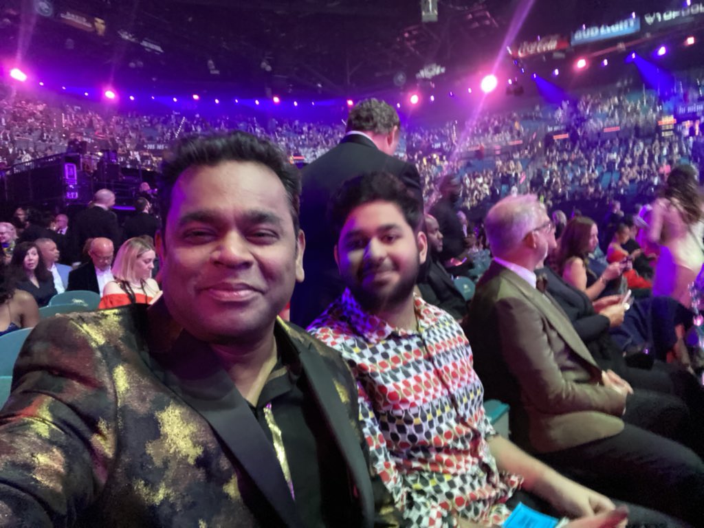 AR Rahman Attends Grammy 2022 With Son Ameen, Shares Pictures - Chennai ...