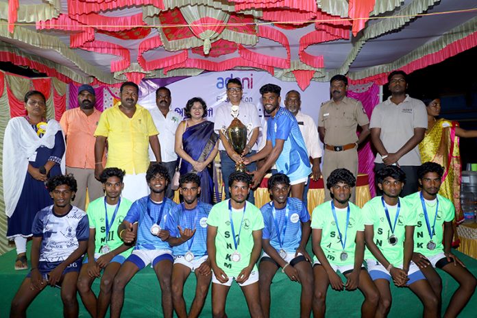 Adani Kattupalli Port in association with Adani Foundation organised ...